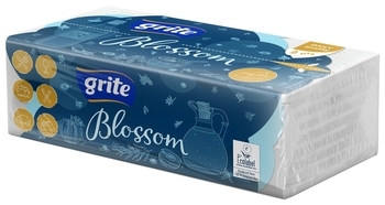 Рушники листові Grite Blossom, 120 шт. - Pampik