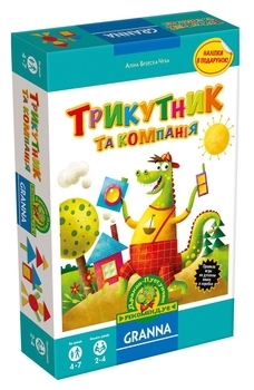Настольная игра Granna Треугольник и компания, укр. язык (82470) - Pampik