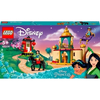 Конструктор LEGO Disney Пригоди Жасмін та Мулан, 176 деталей (43208) - Pampik