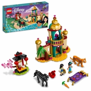 Конструктор LEGO Disney Пригоди Жасмін та Мулан, 176 деталей (43208) - Pampik - 2