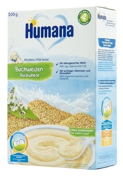 Молочна каша Humana Гречана, 200 г - Pampik - 3