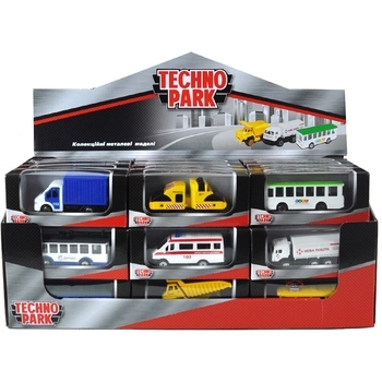 Міні-моделі Technopark транспорт та спец. машини в асортименті (SB-19-01-CDUN(CIS.21)) - Pampik