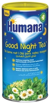 Розчинний чай Humana Good Night, 200 г - Pampik