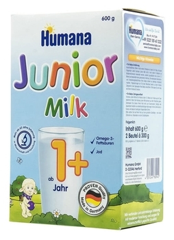 Сухе розчинне молочко Humana Junior, 600 г - Pampik - 3
