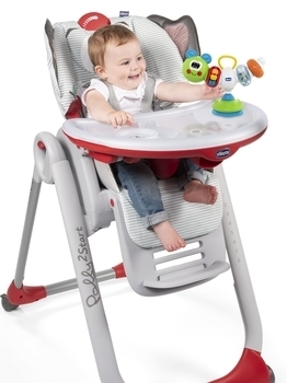 Игрушка Chicco для стульчика для кормления Гусеница Phill - Pampik - 3