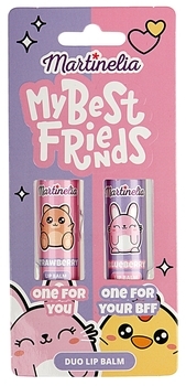 Набор бальзамов для губ Martinelia My Best Friends Lip Balm Duo (30567) - Pampik