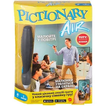 Настільна гра Mattel Pictionary Air (GXR16) - Pampik