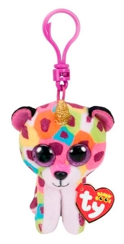 М'яка іграшка-брелок TY Beanie Boo's Леопард Giselle, 12 см (35229) - Pampik