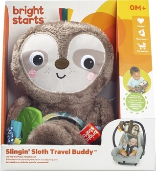 М'яка іграшка Bright Starts Лінівець Buddy (12501) - Pampik - 5