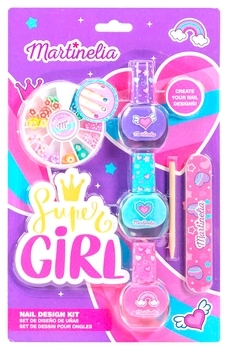 Набор для маникюра Martinelia Super Girl Design Nail art Kit (11909a) - Pampik