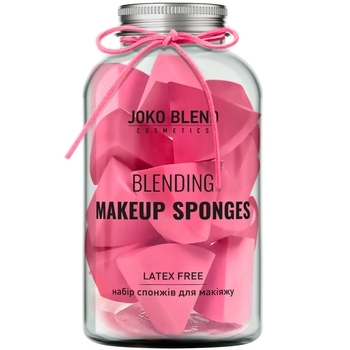 Набір спонжів для макіяжу Joko Blend Triangular Blending Makeup Sponges, 12 шт. (834186) - Pampik