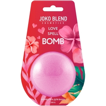 Бомбочка-гейзер для ванны Joko Blend Love Spell, 200 г - Pampik