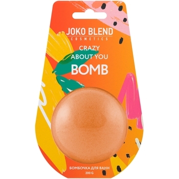 Бомбочка-гейзер для ванны Joko Blend Crazy about you, 200 г - Pampik