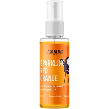 Антисептик для рук спрей Joko Blend Sparkling Red Orange, 35 мл - Pampik