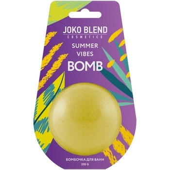 Бомбочка-гейзер для ванни Joko Blend Summer Vibes, 200 г - Pampik