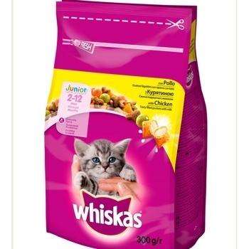 Сухой корм Whiskas для котят с курицей, 300 г - Pampik