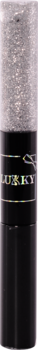 Туш і блискітки для повік 2в1 Lukky Зухвалий блиск, чорний, 10 мл - Pampik - 2