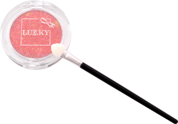 Запеченные тени для век Lukky Утренняя звезда, коралловый, 1,7 г - Pampik - 2