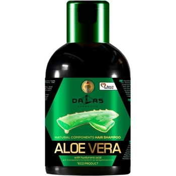 Шампунь для волос Dalas с гиалуроновой кислотой, натуральным соком алоэ и маслом чайного дерева, 500 мл - Pampik