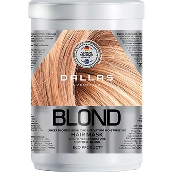 Маска Dallas Blonde Highlight увлажняющая маска для светлых волос, 1000 мл - Pampik
