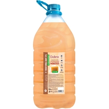 Мило господарське рідке Dobra Traditional soap 72%, 5000 мл - Pampik