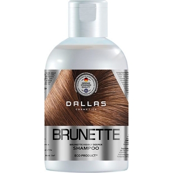 Шампунь Dallas Brilliant Brunette увлажняющий для темных волос, 1000 мл - Pampik