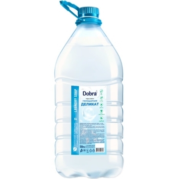 Мыло хозяйственное жидкое Dobra Delicate, 5000 мл - Pampik