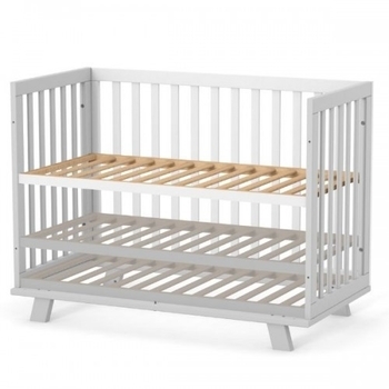 Дитяче ліжко Верес Мангеттен, білий з сірим (1.1.70.32.17) - Pampik - 5