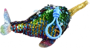 М'яка іграшка TY Flippables Нарвав Calypso, 12 см (35304) - Pampik - 3