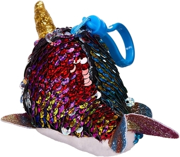 М'яка іграшка TY Flippables Нарвав Calypso, 12 см (35304) - Pampik - 2