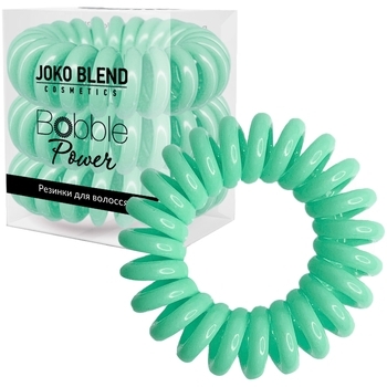 Набір резинок для волосся Joko Blend Power Bobble Mint, 3 шт., бірюзовий (834210) - Pampik