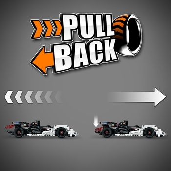 Конструктор LEGO Technic Formula E Porsche 99X Electric, 422 деталі (42137) - Pampik - 6