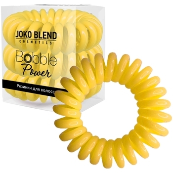 Набір резинок для волосся Joko Blend Power Bobble Yellow, 3 шт., жовтий - Pampik