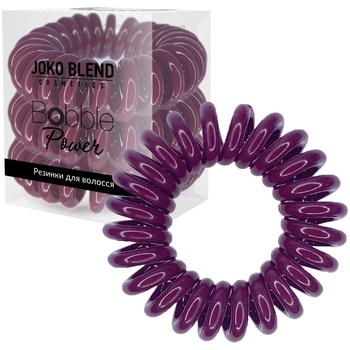 Набір резинок для волосся Joko Blend Power Bobble Vine, 3 шт., бордовий - Pampik