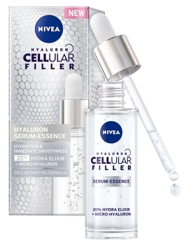 Гіалуронова сироватка для обличчя Nivea Hyaluron Cellular Filler, 30 мл - Pampik