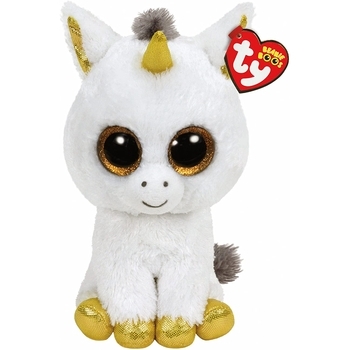 М'яка іграшка TY Beanie Boo's Білий єдиноріг Pegasus, 25 см (36825) - Pampik