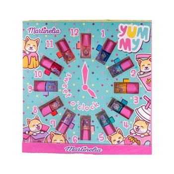 Набор детской декоративной косметики Martinelia Yummy Clock Nail Polish (50584) - Pampik