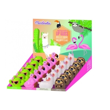 Блеск для губ MARTINELIA Дикий и милий, в ассортименте, 1 шт. (1149С) - Pampik