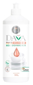 Екологічне засіб для миття посуду Dava Balance з гліцерином, 500 г - Pampik