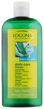 Біо-Шампунь Logona Алое і Вербена, для нормального волосся, 250 мл - Pampik
