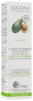 Біо-Крем вітамінний Logona Інтенсивна терапія Авокадо, 30 мл - Pampik - 2