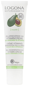 Біо-Крем вітамінний Logona Інтенсивна терапія Авокадо, 30 мл - Pampik