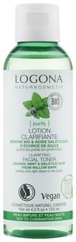Біо-Тонік Logona М'ята, очищувальний, для нормальної та комбінованої шкіри, 125 мл - Pampik