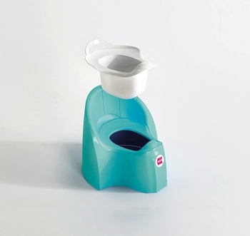 Анатомічний горщик OK Baby Pasha, малиновий - Pampik - 13