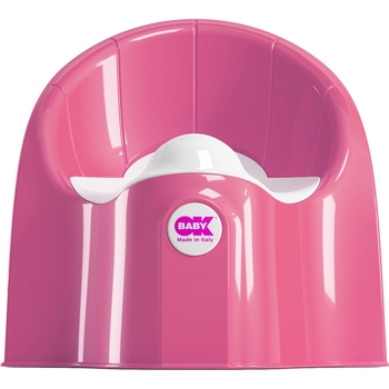 Анатомічний горщик OK Baby Pasha, малиновий - Pampik