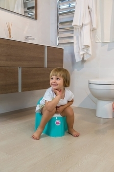 Анатомічний горщик OK Baby Pasha, салатовий - Pampik - 15