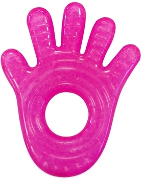 Игрушка-прорезыватель Munchkin Fun Ice Chewy Teether Ножка, розовый (011324.02) - Pampik