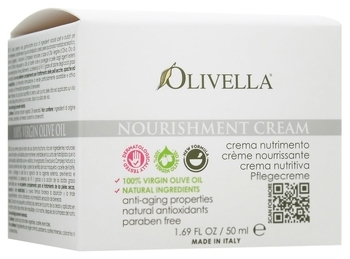Крем для обличчя Olivella, поживний, на основі оливкової олії, 50 мл - Pampik - 2