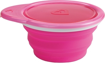 Тарелка Munchkin Go Bowl, розовый (012377.02) - Pampik - 2