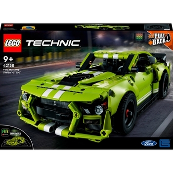 Конструктор LEGO Technic Ford Mustang Shelby GT500, 544 деталей (42138) - Pampik